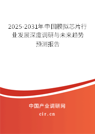 2025-2031年中國(guó)模擬芯片行業(yè)發(fā)展深度調(diào)研與未來(lái)趨勢(shì)預(yù)測(cè)報(bào)告