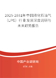 2025-2031年中國(guó)液化石油氣(LPG)行業(yè)發(fā)展深度調(diào)研與未來(lái)趨勢(shì)報(bào)告 2025-2031年中國(guó)液化石油氣(LPG)行業(yè)發(fā)展深度調(diào)研與未來(lái)趨勢(shì)報(bào)告