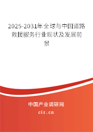 2025-2031年全球與中國(guó)道路救援服務(wù)行業(yè)現(xiàn)狀及發(fā)展前景