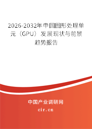 2026-2032年中國圖形處理單元（GPU）發(fā)展現(xiàn)狀與前景趨勢報告