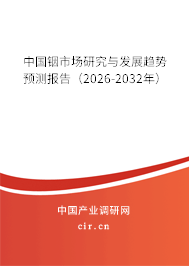 中國銦市場研究與發(fā)展趨勢預(yù)測報告(2026-2032年) 中國銦市場研究與發(fā)展趨勢預(yù)測報告(2026-2032年)
