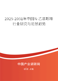 2025-2031年中國N-乙基哌嗪行業(yè)研究與前景趨勢(shì)