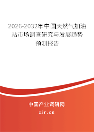 2024-2030年中國(guó)天然氣加油站市場(chǎng)調(diào)查研究與發(fā)展趨勢(shì)預(yù)測(cè)報(bào)告