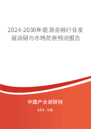 2024-2030年能源金融行業(yè)發(fā)展調(diào)研與市場前景預(yù)測報(bào)告