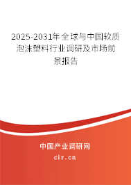 2025-2031年全球與中國(guó)軟質(zhì)泡沫塑料行業(yè)調(diào)研及市場(chǎng)前景報(bào)告