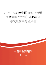 2025-2031年中國(guó)TPU（熱塑性聚氨酯彈性體）市場(chǎng)調(diào)研與發(fā)展前景分析報(bào)告