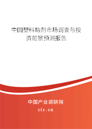 中國塑料助劑市場調(diào)查與投資前景預(yù)測報告
