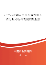 2025-2031年中國車載香薰系統(tǒng)行業(yè)分析與發(fā)展前景報告