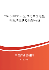 2025-2031年全球與中國電極夾市場現狀及前景分析