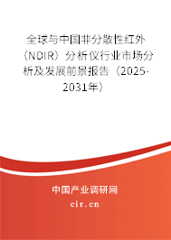 全球與中國非分散性紅外（NDIR）分析儀行業(yè)市場分析及發(fā)展前景報告（2025-2031年）
