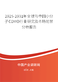 2025-2031年全球與中國小分子CDMO行業(yè)研究及市場前景分析報(bào)告
