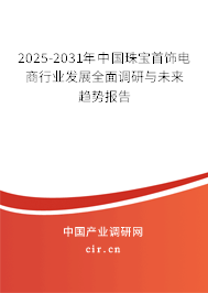 2025-2031年中國珠寶首飾電商行業(yè)發(fā)展全面調(diào)研與未來趨勢報(bào)告