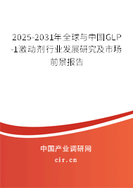 2025-2031年全球與中國(guó)GLP-1激動(dòng)劑行業(yè)發(fā)展研究及市場(chǎng)前景報(bào)告
