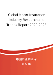 Global Motor Insurance Industry Research and Trends Report 2020-2026