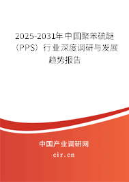 2025-2031年中國(guó)聚苯硫醚(PPS)行業(yè)深度調(diào)研與發(fā)展趨勢(shì)報(bào)告 2025-2031年中國(guó)聚苯硫醚(PPS)行業(yè)深度調(diào)研與發(fā)展趨勢(shì)報(bào)告