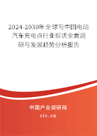 2024-2030年全球與中國(guó)電動(dòng)汽車(chē)充電點(diǎn)行業(yè)現(xiàn)狀全面調(diào)研與發(fā)展趨勢(shì)分析報(bào)告