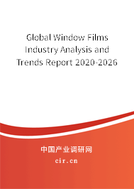 Global Window Films Industry Analysis and Trends Report 2020-2026