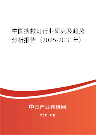 中國搜救燈行業(yè)研究及趨勢分析報告（2025-2031年）