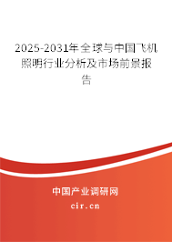 2025-2031年全球與中國飛機照明行業(yè)分析及市場前景報告