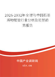 2026-2032年全球與中國石墨烯地暖管行業(yè)分析及前景趨勢報(bào)告