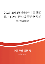 2026-2032年全球與中國硅通孔(TSV)行業(yè)發(fā)展分析及前景趨勢報(bào)告 2026-2032年全球與中國硅通孔(TSV)行業(yè)發(fā)展分析及前景趨勢報(bào)告