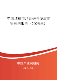 中國線槽市場調(diào)研與發(fā)展前景預(yù)測報告(2024年) 中國線槽市場調(diào)研與發(fā)展前景預(yù)測報告(2024年)