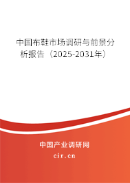 中國(guó)布鞋市場(chǎng)調(diào)研與前景分析報(bào)告（2025-2031年）