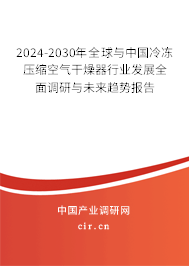 2024-2030年全球與中國冷凍壓縮空氣干燥器行業(yè)發(fā)展全面調(diào)研與未來趨勢報(bào)告