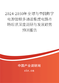 2024-2030年全球與中國數(shù)字電源管理多通道集成電路市場現(xiàn)狀深度調(diào)研與發(fā)展趨勢預(yù)測報(bào)告