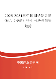 2025-2031年中國(guó)網(wǎng)絡(luò)硬盤(pán)錄像機(jī)（NVR）行業(yè)分析與前景趨勢(shì)