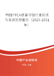 中國PTCA球囊導管行業(yè)現(xiàn)狀與發(fā)展前景報告（2025-2031年）