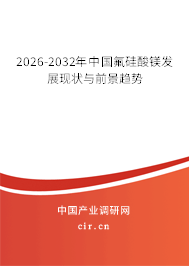 2026-2032年中國氟硅酸鎂發(fā)展現(xiàn)狀與前景趨勢