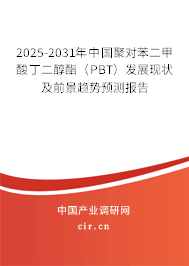 2025-2031年中國聚對(duì)苯二甲酸丁二醇酯(PBT)發(fā)展現(xiàn)狀及前景趨勢(shì)預(yù)測(cè)報(bào)告 2025-2031年中國聚對(duì)苯二甲酸丁二醇酯(PBT)發(fā)展現(xiàn)狀及前景趨勢(shì)預(yù)測(cè)報(bào)告