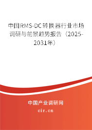 中國RMS-DC轉(zhuǎn)換器行業(yè)市場調(diào)研與前景趨勢報告（2025-2031年）