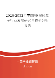 2026-2032年中國(guó)VR眼鏡盒子行業(yè)發(fā)展研究與趨勢(shì)分析報(bào)告