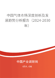 中國氣體市場深度剖析及發(fā)展趨勢分析報(bào)告（2023-2029年）