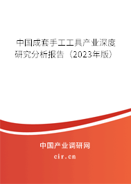 中國成套手工工具產(chǎn)業(yè)深度研究分析報告(2023年版) 中國成套手工工具產(chǎn)業(yè)深度研究分析報告(2023年版)