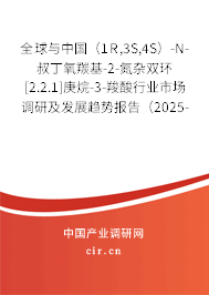 全球與中國(guó)（1R,3S,4S）-N-叔丁氧羰基-2-氮雜雙環(huán)[2.2.1]庚烷-3-羧酸行業(yè)市場(chǎng)調(diào)研及發(fā)展趨勢(shì)報(bào)告（2025-2031年）