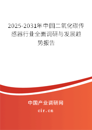 2025-2031年中國二氧化碳傳感器行業(yè)全面調(diào)研與發(fā)展趨勢報(bào)告