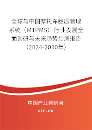 全球與中國(guó)摩托車胎壓管理系統(tǒng)（MTPMS）行業(yè)發(fā)展全面調(diào)研與未來(lái)趨勢(shì)預(yù)測(cè)報(bào)告（2024-2030年）