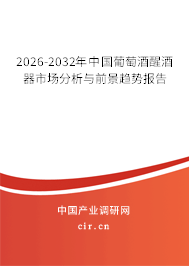 2026-2032年中國葡萄酒醒酒器市場分析與前景趨勢報(bào)告
