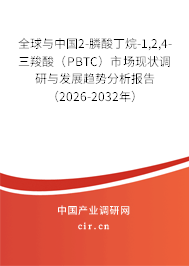 全球與中國2-膦酸丁烷-1,2,4-三羧酸（PBTC）市場現(xiàn)狀調(diào)研與發(fā)展趨勢分析報告（2026-2032年）