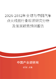 2026-2032年全球與中國汽車點火線圈行業(yè)現(xiàn)狀研究分析及發(fā)展趨勢預測報告