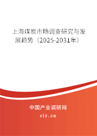 上海煤炭市場(chǎng)調(diào)查研究與發(fā)展趨勢(shì)（2025-2031年）