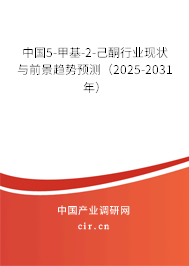 中國5-甲基-2-己酮行業(yè)現(xiàn)狀與前景趨勢預(yù)測（2025-2031年）