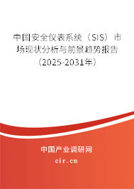 中國安全儀表系統(tǒng)（SIS）市場現(xiàn)狀分析與前景趨勢報告（2025-2031年）