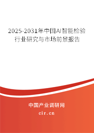 2025-2031年中國AI智能檢驗(yàn)行業(yè)研究與市場(chǎng)前景報(bào)告