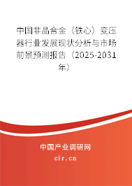 中國(guó)非晶合金(鐵心)變壓器行業(yè)發(fā)展現(xiàn)狀分析與市場(chǎng)前景預(yù)測(cè)報(bào)告(2024-2030年) 中國(guó)非晶合金(鐵心)變壓器行業(yè)發(fā)展現(xiàn)狀分析與市場(chǎng)前景預(yù)測(cè)報(bào)告(2024-2030年)