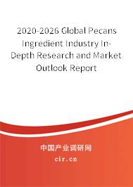 2020-2026 Global Pecans Ingredient Industry In-Depth Research and Market Outlook Report