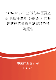 2026-2032年全球與中國羥乙基甲基纖維素（HEMC）市場現(xiàn)狀研究分析與發(fā)展趨勢預(yù)測報告